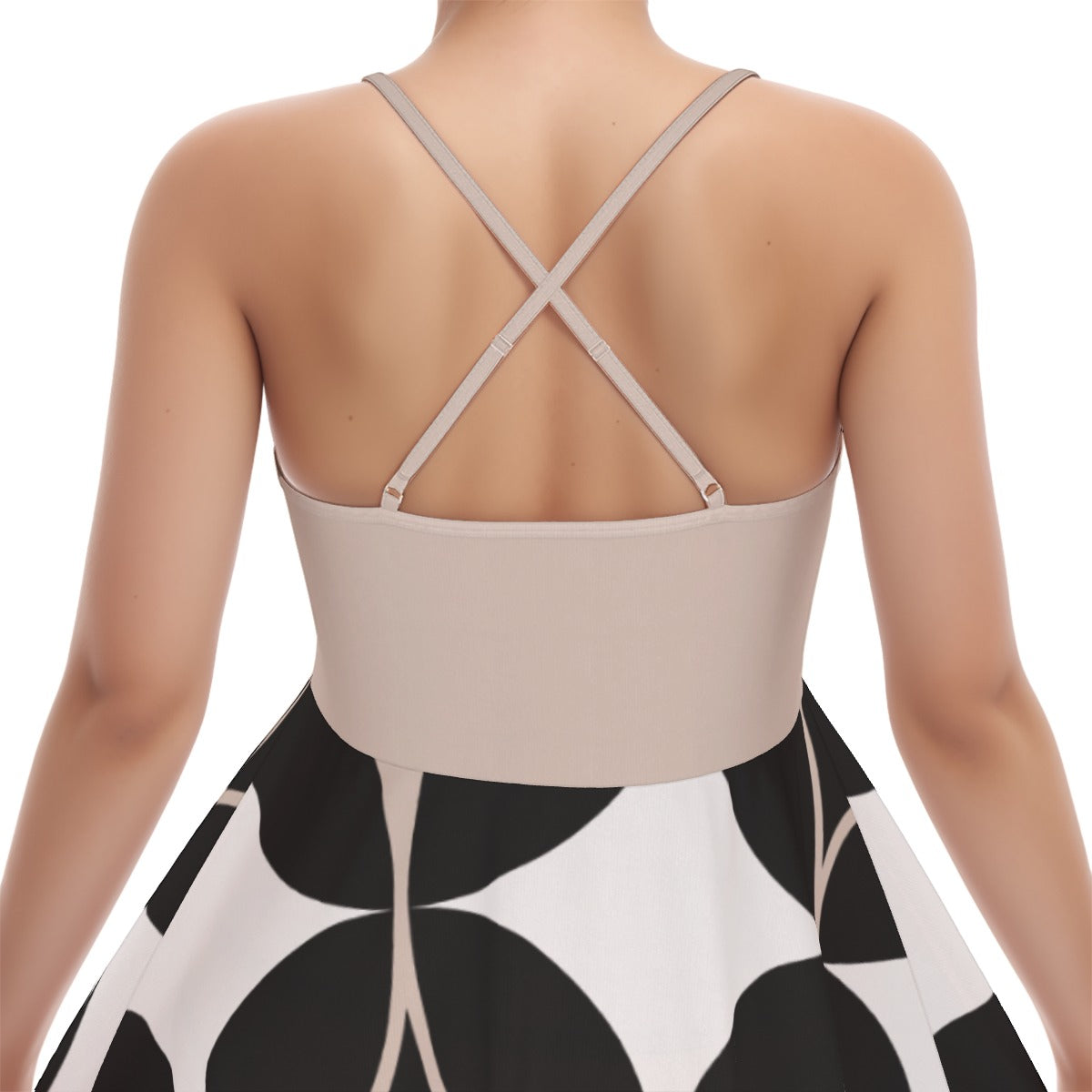 Geo Cross Cami Dress
