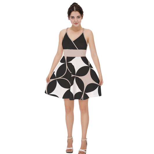 Geo Cross Cami Dress